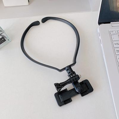 Hands Free носимый держатель для шеи ленивая подставка для телефона универсальное подвесное крепление для iPhone 15Promax Samsung Gopro док-станция кронштейн