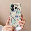 Для Redmi Note 12R 12Turbo 11 12 14 12S 11S 11E 14S 11T Pro Plus 4G 5G чехол для телефона Naughty Dinosaur Advanced силиконовый защитный корпус для Redmi Capa
