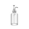 Upgraded Pump 16 Oz Coffee Syrup Dispenser Precise Dispensing Portable Hand Soap Dispenser Fillable Clear Glass