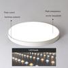 Современный потолочный светильник Macaroon Simple Classics Nordic Circle для гостиной и спальни, светодиодный чип, стробоскоп, блеск, атмосфера