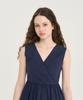 Reve Hearted Bear Grace Dress - Navy