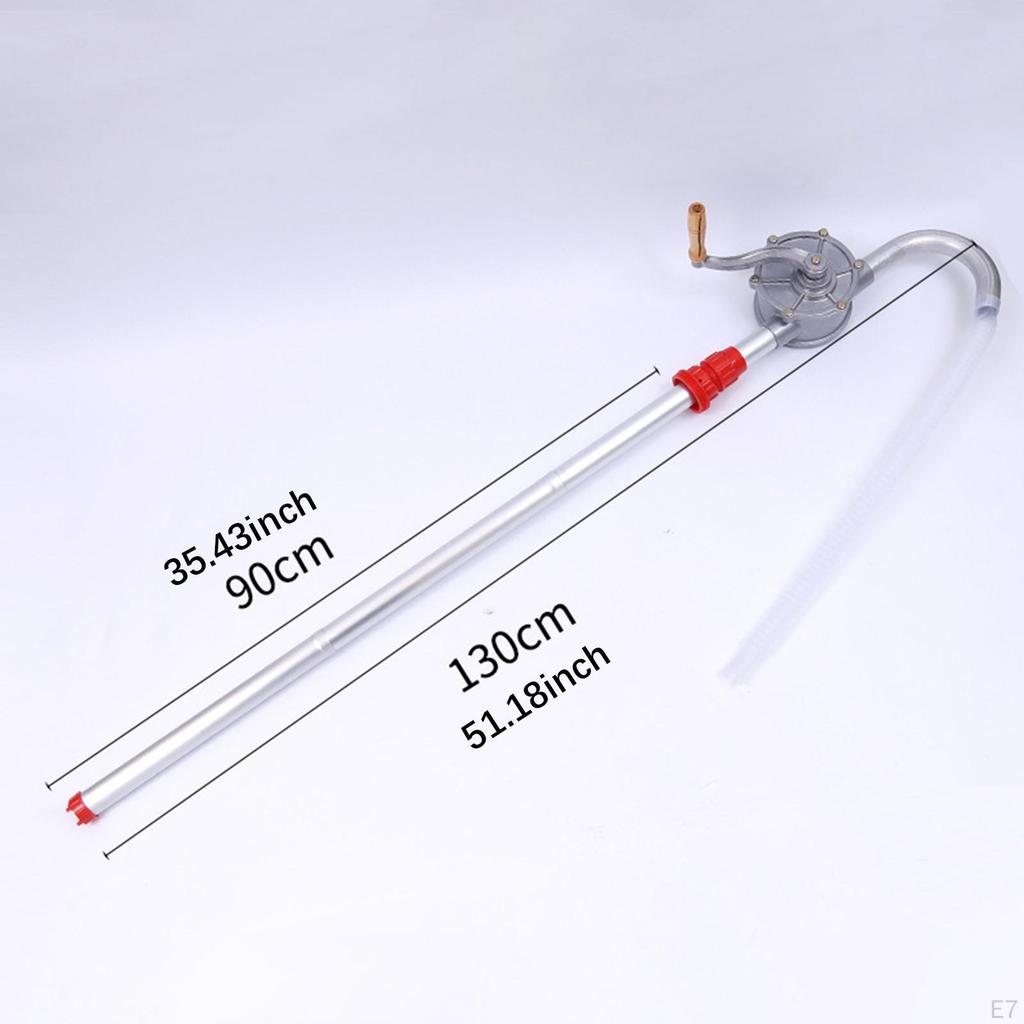 Барабанный роторный ручной насос с кривошипно-шатунным механизмом для перекачки топлива Автомобильные аксессуары Экстрактор высокой производительности