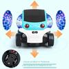 Вращающаяся игрушечная машинка, переворачивающаяся на 360°, с подсветкой и музыкой, автоматические электромобили, игрушки для малышей, мальчиков и девочек, подарок на день рождения для детей