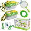 Color Box Packaging Outdoor Toy Adventure Insect Observation Box Rubber Watch Observation Clip Magnifying Glass Puzzle Early