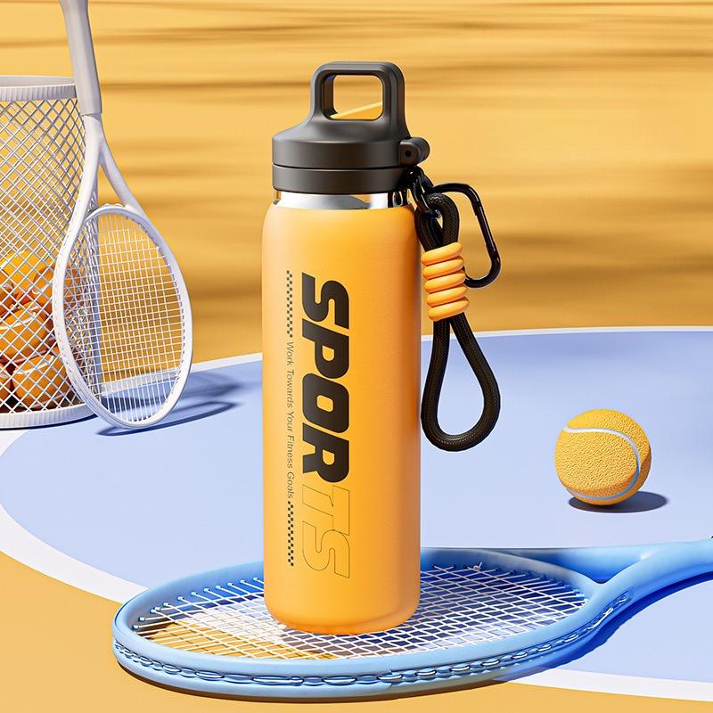 Insulated Cup Outdoor Cycling Sports Water Bottle Portable Handheld Car Cup