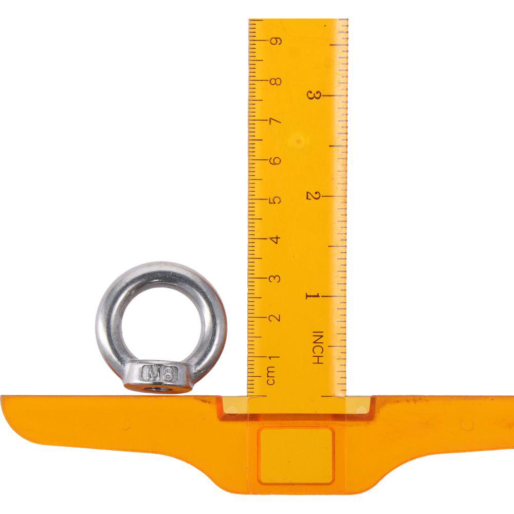 1/10 шт. кольцевая подъемная рым-гайка М8(5/16") Рым-болт Кольцо Резьбовая гайка Крепеж Подъемные принадлежности