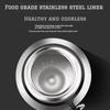 2000 мл Большая емкость Термос-кружка для холодных и горячих напитков Нержавеющая сталь Изолированная бутылка для воды Термос-контейнер Кружка для путешествий