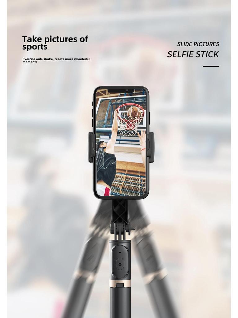 Ручной карданный стабилизатор CYKE: Выдвижная палка для селфи, настольный держатель для мобильного телефона, штатив Anti Shake Live