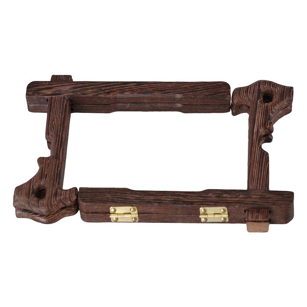 Multifunction Decoration 3-7inch Wooden Display Stand Easels Photo Frame Stand Plate Holder