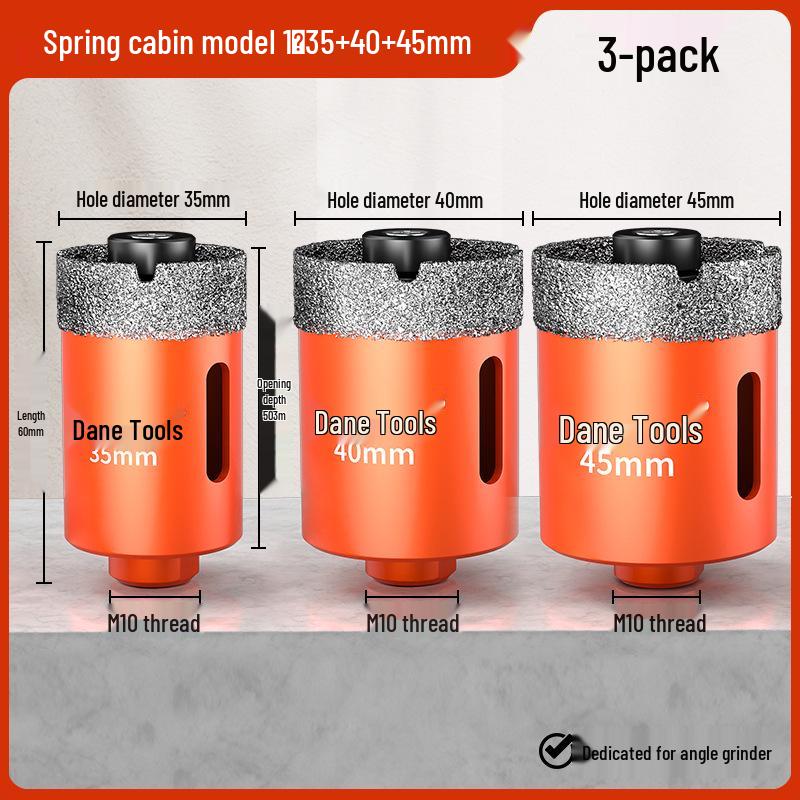 Инструмент для расширения отверстий в плитке и камне Dane для сухой резки