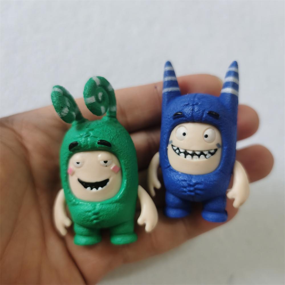 Оригинальный набор из 7 шт. Аниме Мультфильм Oddbods Милые Игрушки Куклы ПВХ Фигурки