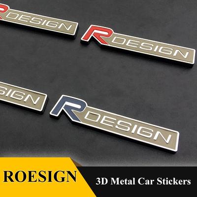 Автомобильные 3D металлические эмблемы RDESIGN T5 T6, гриль, наклейки AWD, Стайлинг автомобиля для Vo + lvo S60 CX60 V40 S40 XC70 V60 XC40 V90