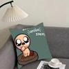 Подушка с принтом из аниме The Binding Of Isaac, двусторонняя, плюшевая наволочка – Для автомобиля, дивана, спальни, идеально в качестве подарка.