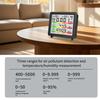 Portable Real-Time Detector TVOC Temperature Humidity CO CO2 Detection Portable Smart Air Quality Tester for Home Office