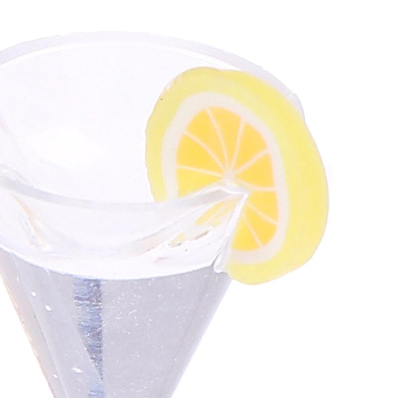 2шт 1:12 миниатюрных кукольных домиков, стаканчики для лимонного сока, кухонные принадлежности, игрушки