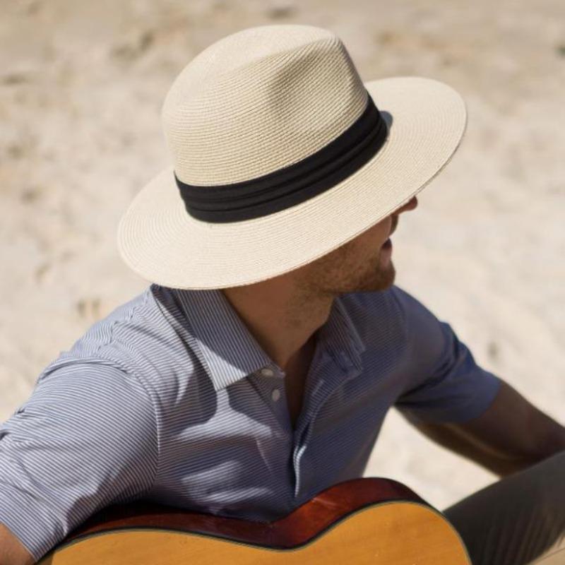 Summer Large Size 64cm Classic Sun Hats for Men Women Panama Hats Couple Wide Brim Beach Straw Hat Big Head Plus Size Fedora Hat