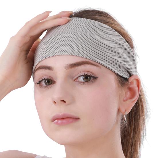 Спортивная повязка на голову для мужчин и женщин, нескользящая, влагоотводящая, эластичная, спортивная повязка на голову для занятий спортом, бега, йоги, тренировок, фитнеса