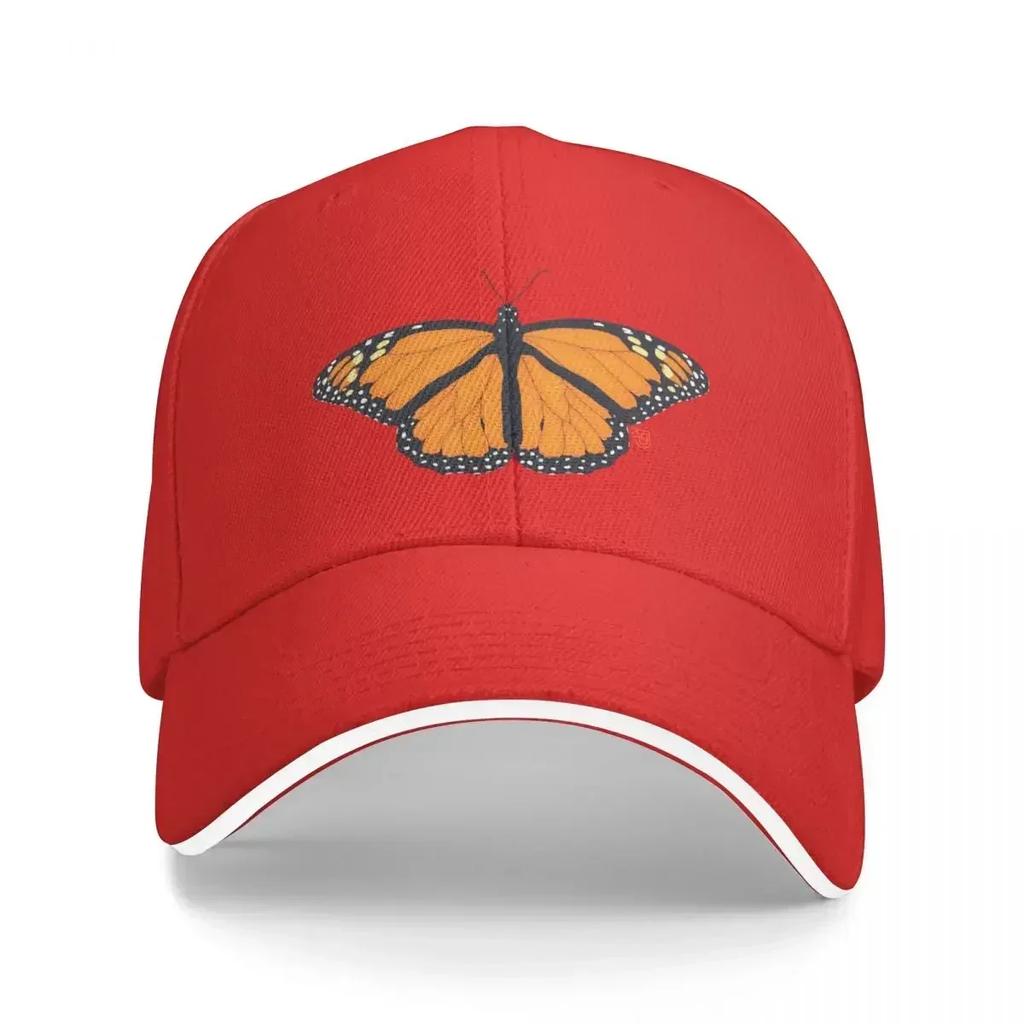 Monarch Butterfly Baseball Cap Hood Military Cap Unisex derby hat beach hat Unisexs Womens