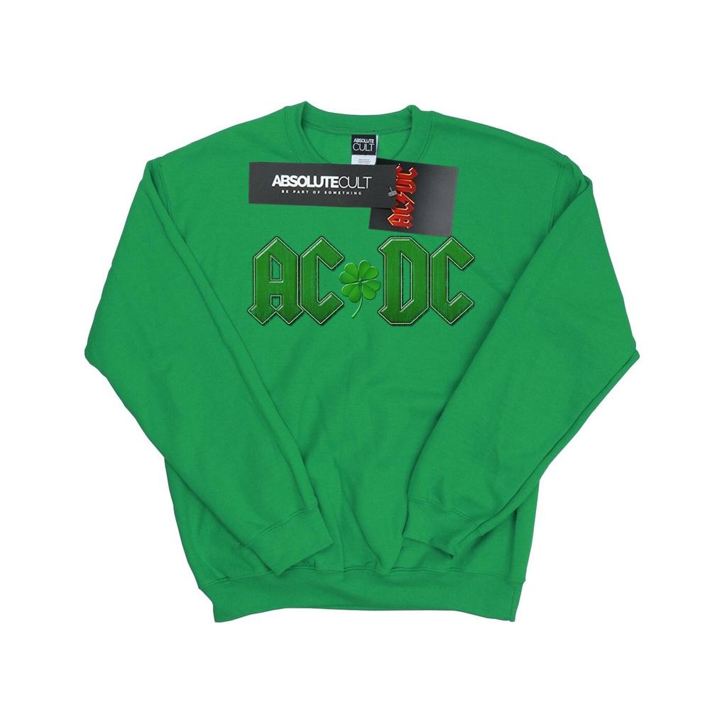 AC/DC Mens Shamrock Logo Sweatshirt