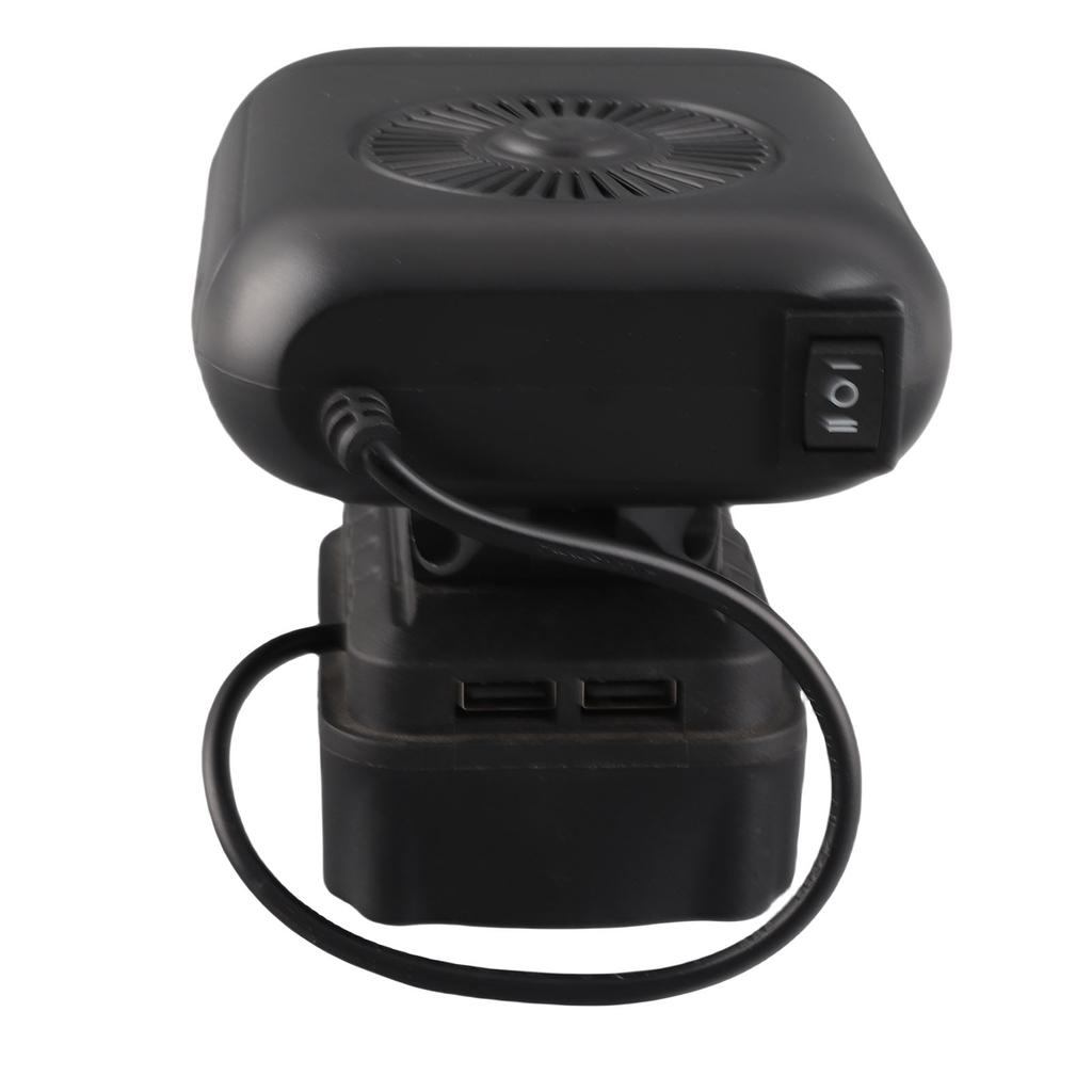 Аккумуляторный обогреватель с поворотом на 90 градусов, 2 температуры, 2 USB, портативный обогреватель для BL1830 BL1850 BL1840 BL1845 BL1815