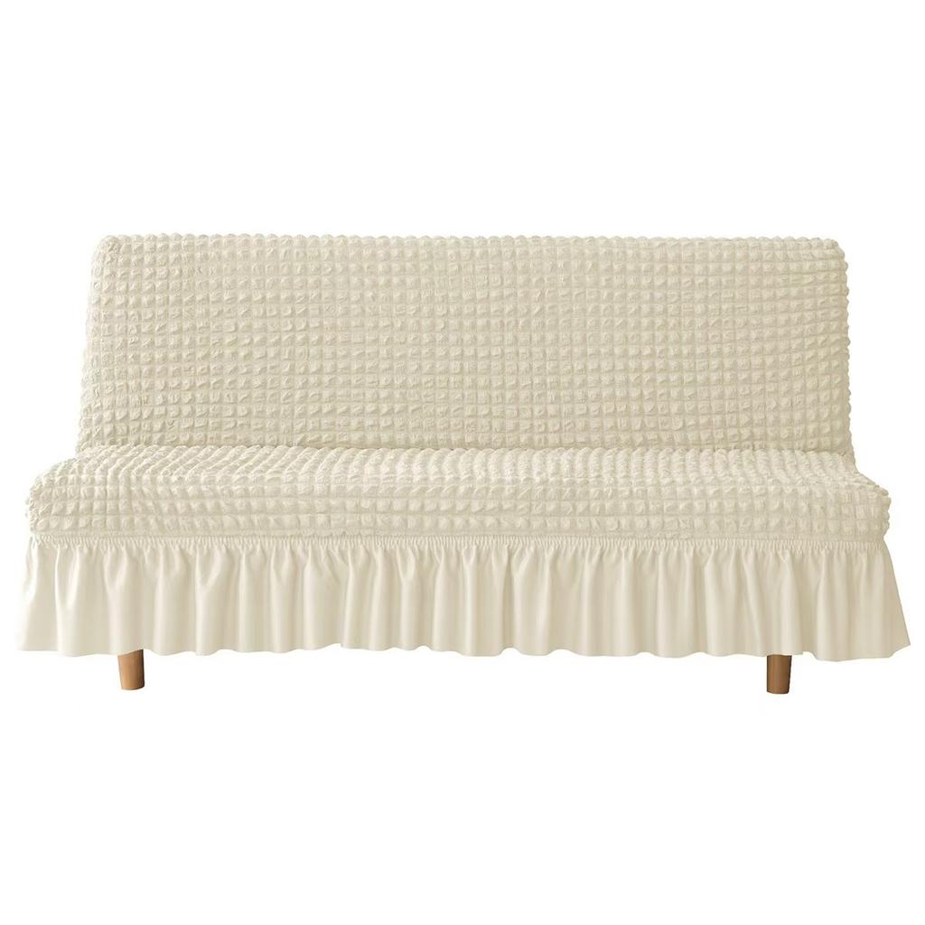 Sofa Cover All-Inclusive Slipcover for Armless Folding Lazy Sofa Bed, Fits Any Sofa Perfectly Universal Style Thick and Spandex