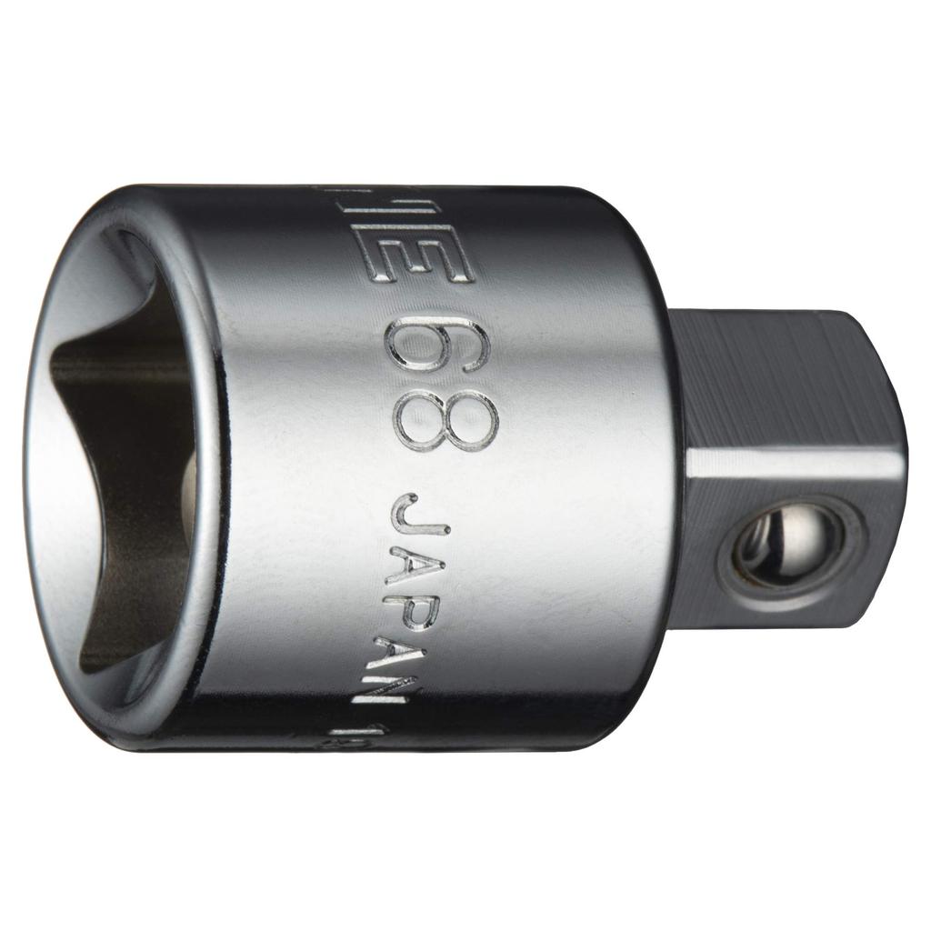 TONE Socket Adapter HP68 Drive Angle 12.7mm(1/2") &9.5mm(3/8")