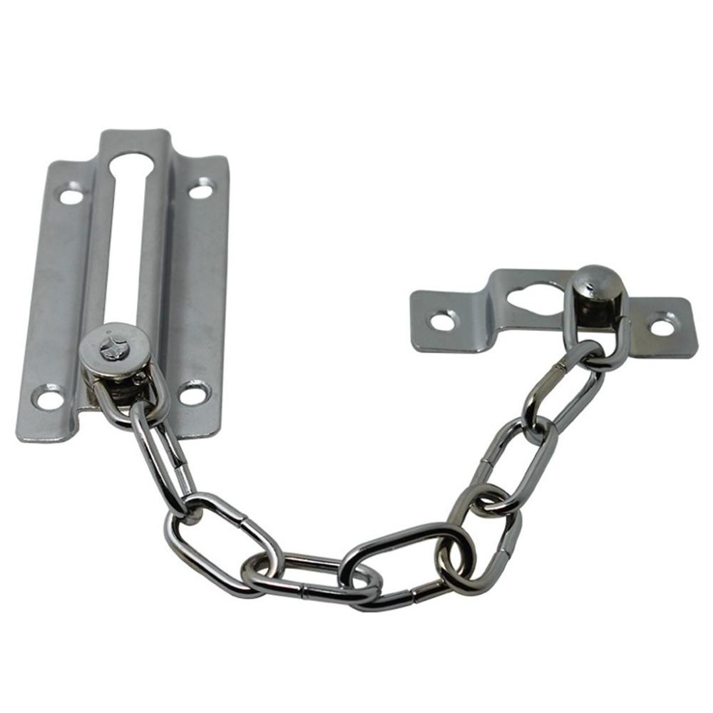 with Screws Decorative Chain Bolt Door Chain Sliding Door Lock Door Safety Guard Door Hardware