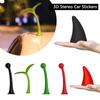 Cute Bumper Hood Creative Bean Sprouts Car Exterior Decor 3D Stereo Car Stickers Car Roof Ornament