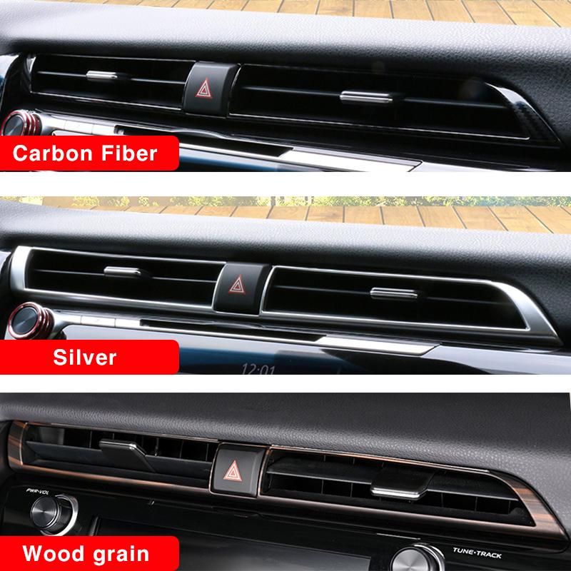 Для Toyota Camry 70 XV70 2018 ABS Автомобильное центральное управление Кондиционер Вентиляционная розетка Накладка Интерьер