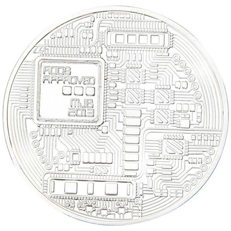 Золотая памятная монета Биткоин для коллекционеров, монета Биткоин с золотым покрытием, антикварная криптовалюта Биткоин