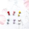 20Pcs 5/6mm Star Buckles Handmade Doll Clothing Decor Love Buttons Buckles Sewing Accessories