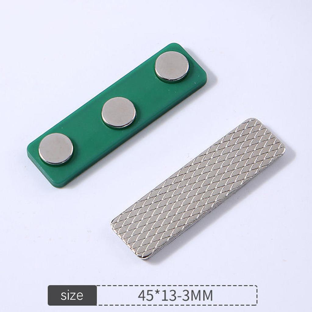 Металлические значки Сильный магнитный значок Сделай сам Швейные принадлежности для одежды Дизайн без булавок Магниты для бейджей для школы офиса курток рубашек