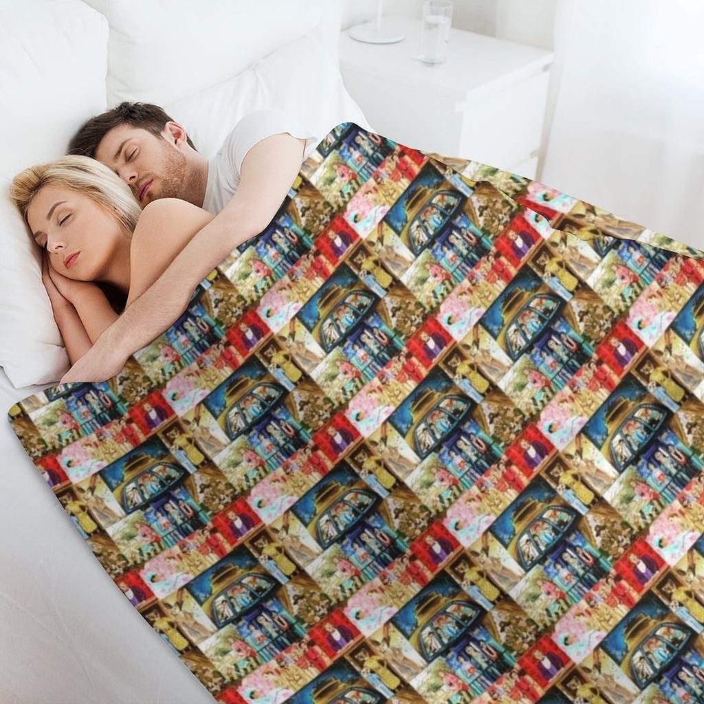 Wes Anderson Throw Blanket Decorative Throw Summer Beddings Sofas Bed covers Blankets