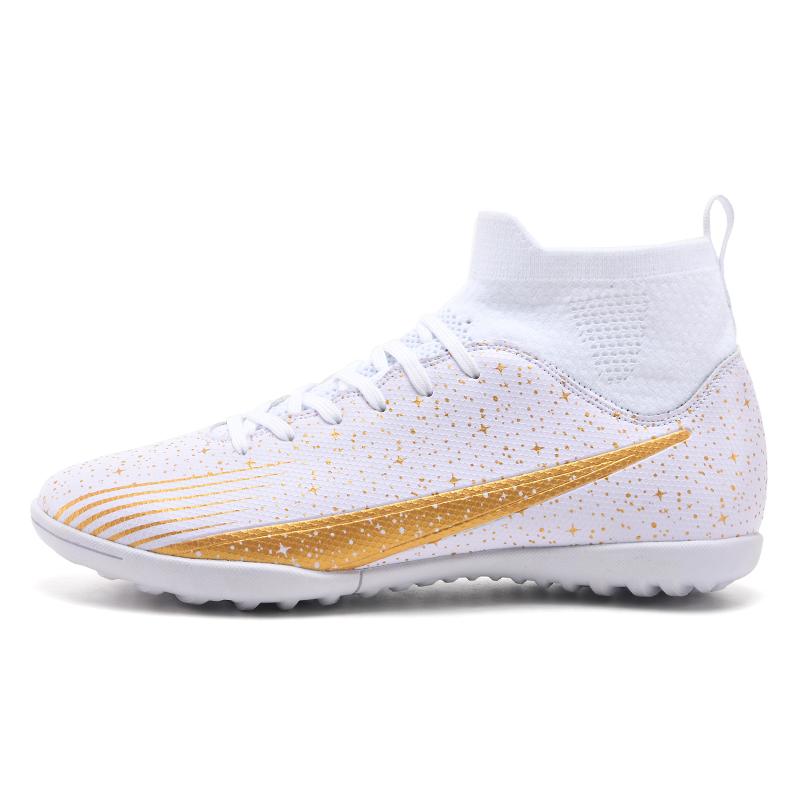 Мужские высокие носки 36-47, футбольные бутсы, молодежная спортивная обувь, футбольная тренировочная обувь, детские футбольные бутсы