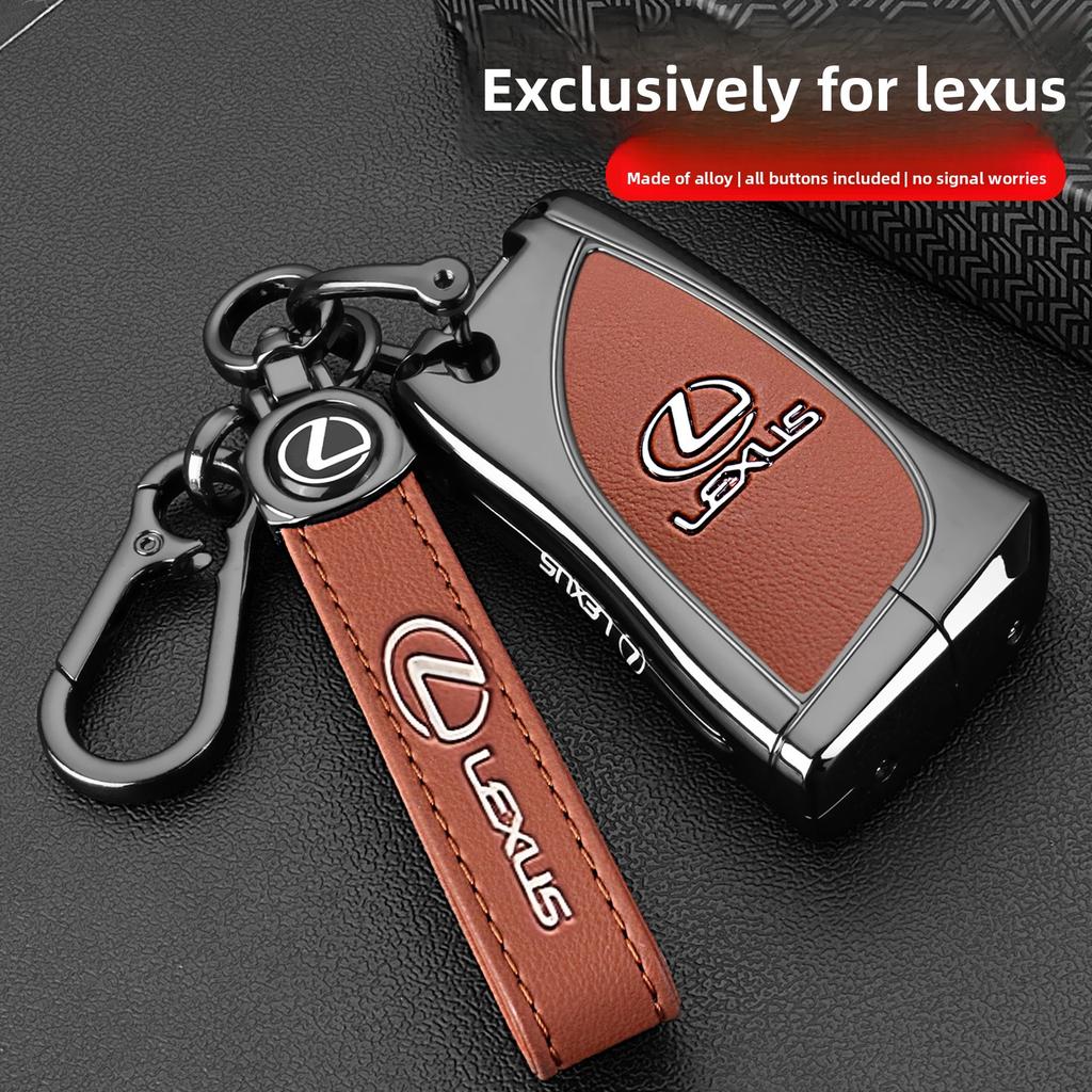 Leather Car Key Case Cover Shell For Lexus NX ES UX US RC LX GX IS GS RX 200 250h 350 LS 450h 460h 260h UX200 ES350 AccessoriesKP2