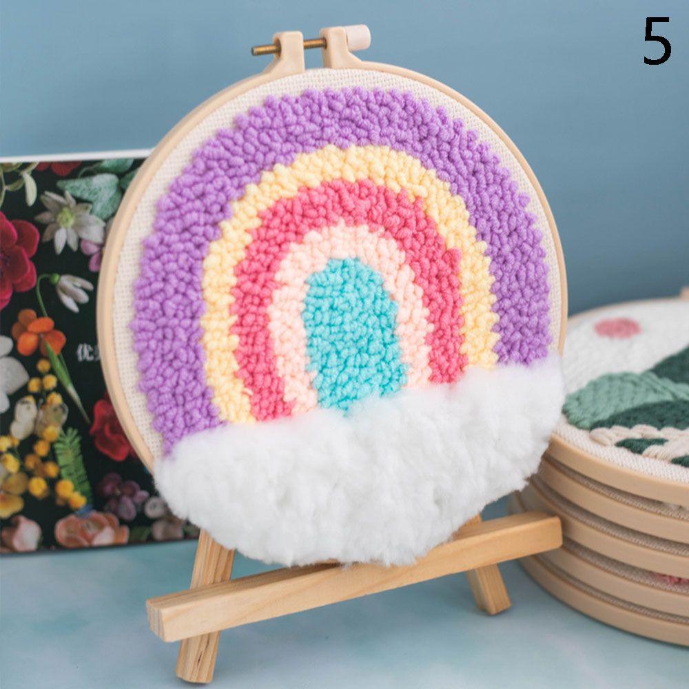 DIY Crafts Швейные принадлежности Вышивальные пяльцы Набор для вышивания Игольчатый дырокол Набор для вышивки крестом