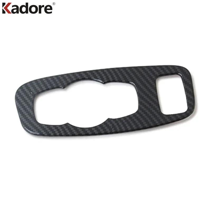 Car Head Light Lamp Switch Button Panel Cover Trim For Ford Focus - 2024 Carbon Fiber Interior Accessories