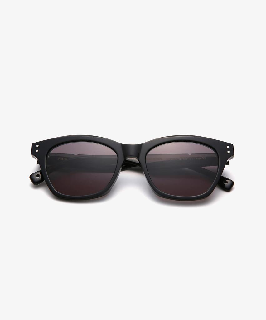 Seupeulingseuteulingseu Slim Fit Square Cat-Eye Shape Page 60 [Black]