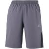 Training Cross UV Protection K2JD1131 Men's Shorts, Sweat-Wicking, Quick-Drying, (UPF50+), Ebony,