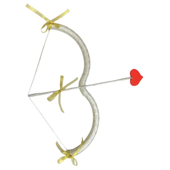 Лук и стрелы Купидона, реквизит, лук в форме сердца, декор для Дня святого Валентина, фотосъемка, сценический костюм, реквизит для выступлений