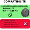 Accessory Pack for Roborock S8/Roborock S8 Plus - Filter/Mop/Side Brush/Extractor Roller Phonillico®