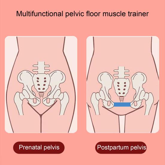 Thigh Master со счетчиком ЖК-дисплеем, 3 уровня регулировки, эргономичный тренажер для мышц тазового дна, для мужчин и женщин, для внутренней поверхности бедра, для ног, для тонизирования