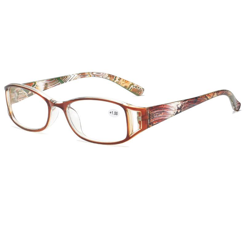 Горячая Распродажа линз высокой четкости портативные очки для чтения модные лупы с принтом ретро пресбиопические мужские очки женские диоптрии +1.0~+4.0