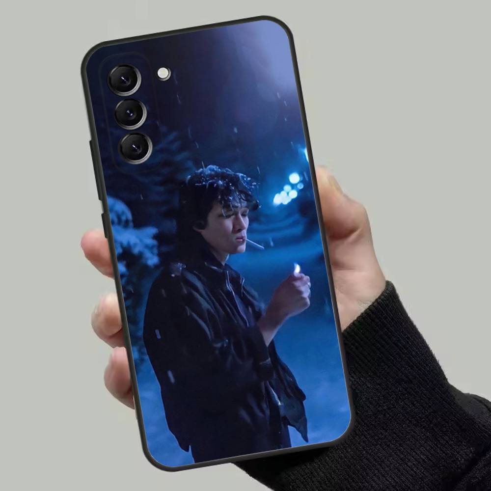 Чехол для телефона V-Виктор Цой для Samsung Galaxy A13, A21s, A22, A31, A32, A52, A53, A71, A80, Мягкий черный корпус