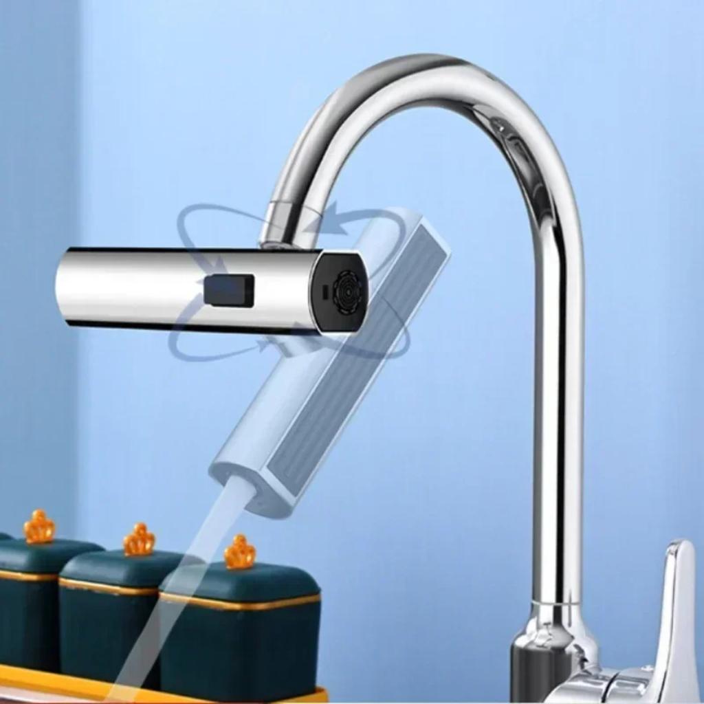 3 In 1 720° Rotatable Faucet Extension Anti Splash Filter for Kitchen Sink Washbasin Faucet Spray Head Kitchen Accessories