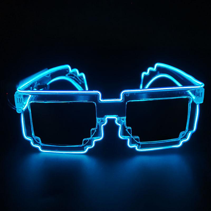 Bar Concert LED Wireless Mosaic Luminous KTV Prom Luminous Atmosphere Props Luminous Glasses