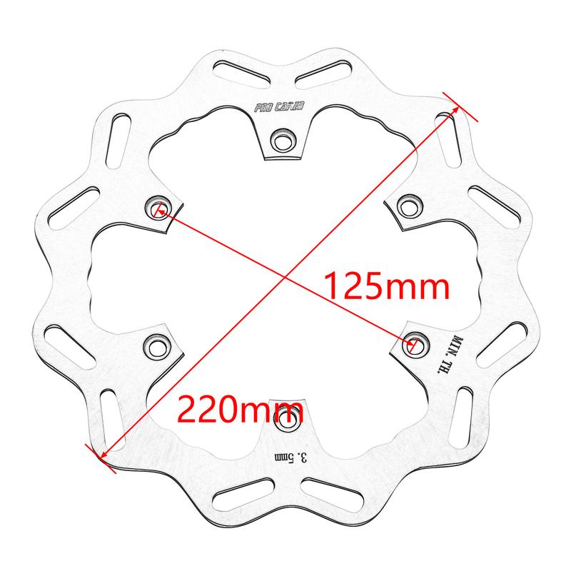 Мотоцикл 260MM 220MM Передний Задний Тормозной Диск Ротор Диск Для XC SX SXF TPI Six Days KTM EXC EXCF Для Husqvarna TC FX TX FE TE FC