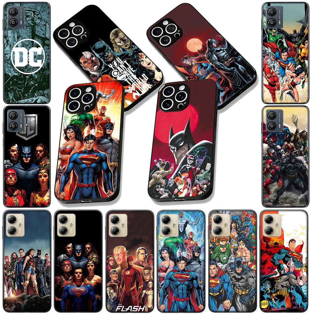 Чехол для телефона DC Comics Лига Справедливости Супергерой для Xiaomi Redmi Note 13 14 ProPlus A4 A3 Pro Plus 13C Pro+ Note13 Note14