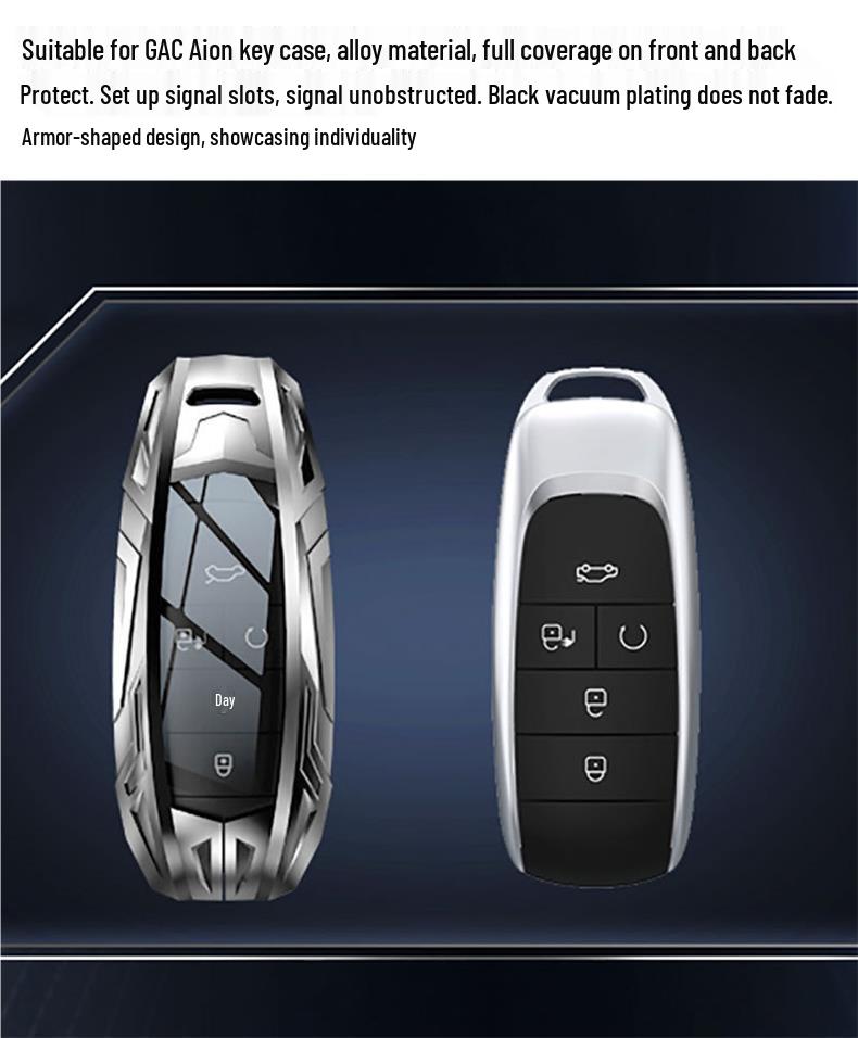 Прозрачный металлический чехол для ключа GAC Aion AION S PLUS/V/Y LX
