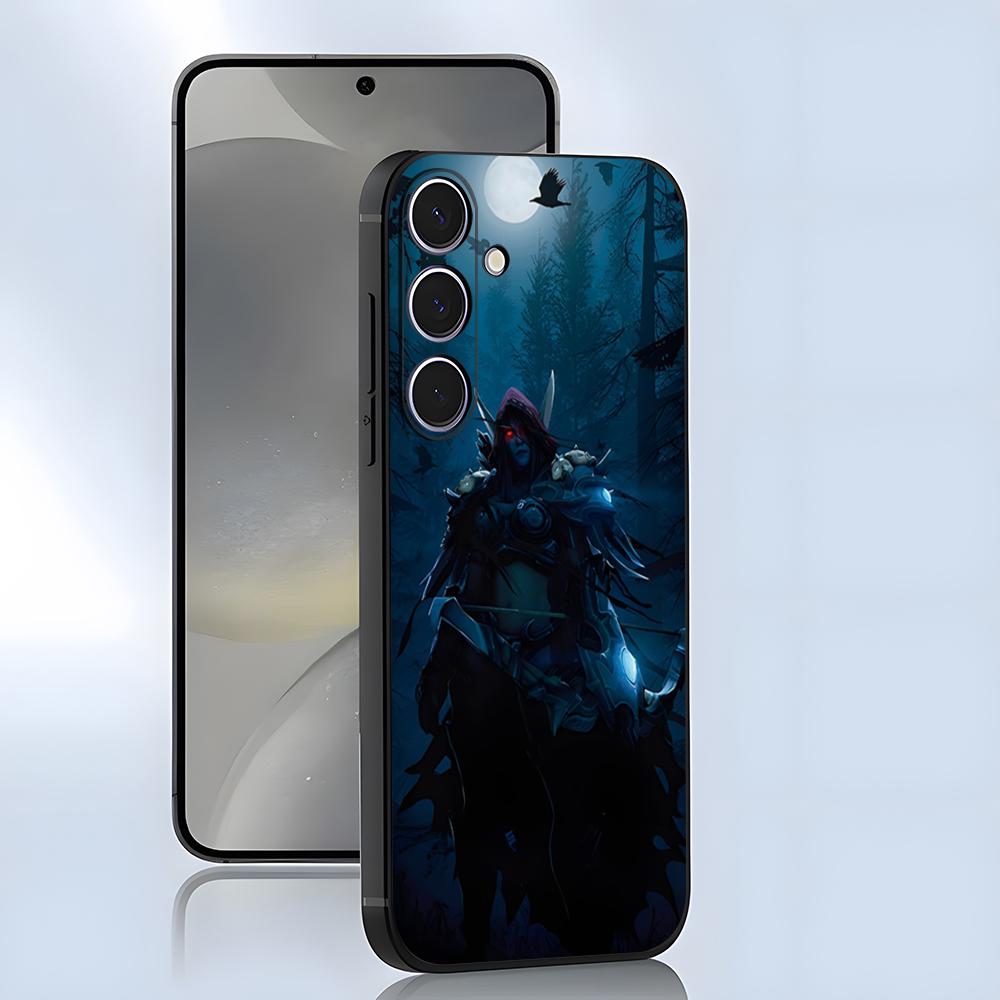 Чехол для телефона World Of Warcraft для Samsung S26 S25 Plus S20 S20 Plus S22 Ultra S23 FE S21 Plus S21 Ultra Мягкий чехол